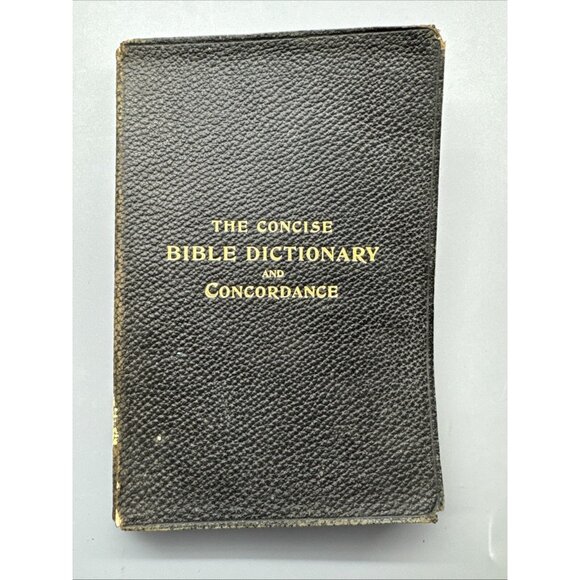 The Concise Bible Dictionary and Combined Concordance 1900 Maps Soft Cover - Picture 1 of 7